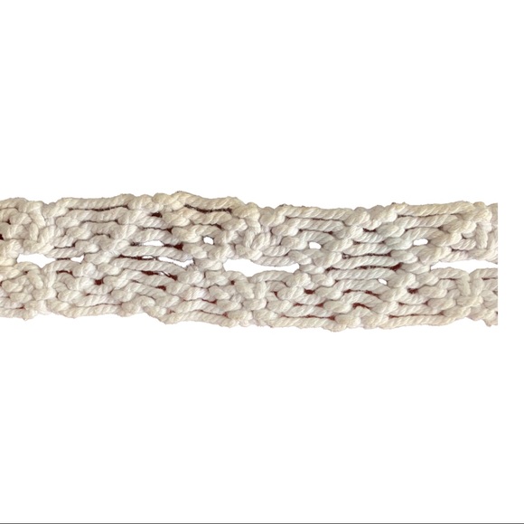 Vintage macrame belt - Picture 2 of 4